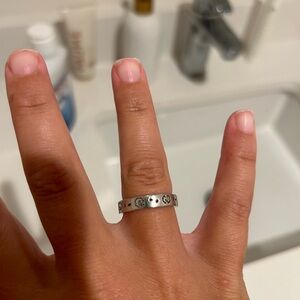 Knock Off Gucci Ghost ring